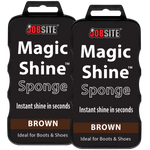 Jobsite Instant Express Leather Boot & Shoe Shine Sponge - Foot Matters