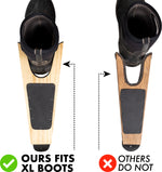 JobSite Boot Jack - Wood Boot Remover - Extra Wide Boot Puller for Taking off Boots