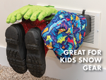 KeepDry Glove Dryer - Eco-Friendly Vent Drying Rack to Dry Gloves, Shoes, Hats, Socks & Boots - Safe, Non-Electric Dryer