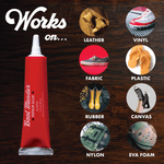 JobSite Boot Mender Glue - Shoe Glue Sole Repair - Clear, Instant Bond, Heavy Duty Adhesive (30g tube)