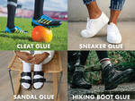 JobSite Boot Mender Glue - Shoe Glue Sole Repair - Clear, Instant Bond, Heavy Duty Adhesive (30g tube)