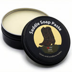 JobSite Saddle Soap for Leather - Leather Soap Cleaner & Conditioner - Restore & Soften Boots & Shoes - 3 oz