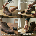 JobSite Saddle Soap for Leather - Leather Soap Cleaner & Conditioner - Restore & Soften Boots & Shoes - 3 oz