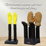 JobSite Glove Dryer Attachment Tubes - Dry Gloves and Mittens Quickly - Compatible with JobSite Boot Dryers - 1 pair