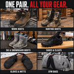 Fragrance-free dry packs for boots, gloves, cleats and gym bags