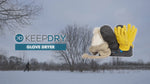 KeepDry Glove Dryer - Eco-Friendly Vent Drying Rack to Dry Gloves, Shoes, Hats, Socks & Boots - Safe, Non-Electric Dryer