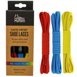 FootMatters Flat No Tie Elastic Stretch Shoe Laces - Foot Matters