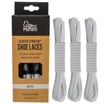 FootMatters Flat No Tie Elastic Stretch Shoe Laces - Foot Matters