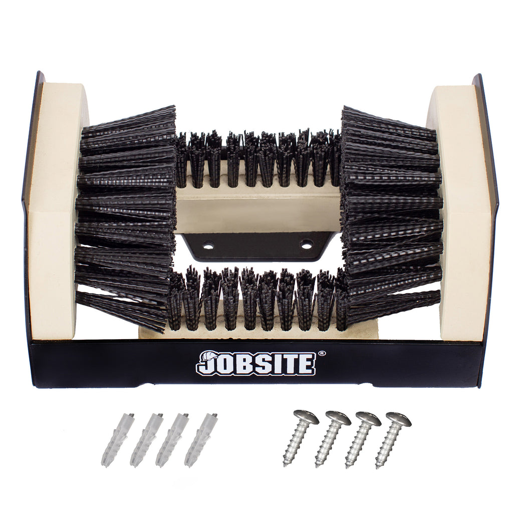 Boot mud brush top