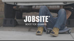 JobSite Heavy Duty Boot Toe Guards - Boot Toe Protector Cover - Extend Boot Life & Protect Against Boot Scuffs