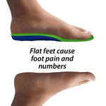 FootMatters Stabilizer Support Orthotic Insoles - Arch Support, Metatarsal and Heel Cradle - Foot Matters