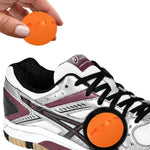 FootMatters Odor Fighters Shoe Deodorizer Balls - Keep Areas Smelling Fresh - Adjustable Vanilla Scent - Foot Matters