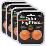 FootMatters Odor Fighters Shoe Deodorizer Balls - Keep Areas Smelling Fresh - Adjustable Vanilla Scent - Foot Matters