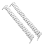 FootMatters Curly No Tye Shoe Laces - Elastic Spring Laces - No Tie Great for Elderly, Children, Fashion - One Size Fits All - Foot Matters