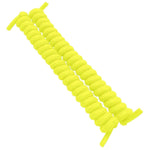 FootMatters Curly No Tye Shoe Laces - Elastic Spring Laces - No Tie Great for Elderly, Children, Fashion - One Size Fits All - Foot Matters