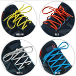 FootMatters No Tie Flat Stretch Shoe Laces - Foot Matters