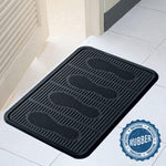 SafetyCare Rubber Shoe & Boot Tray - Multi-Purpose - 80 cm x 40 cm - 2 Mats - Foot Matters
