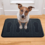 SafetyCare Rubber Shoe & Boot Tray - Multi-Purpose - 80 cm x 40 cm - 2 Mats - Foot Matters