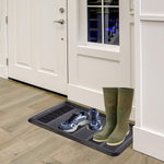 SafetyCare Rubber Shoe & Boot Tray - Multi-Purpose - 80 cm x 40 cm - 2 Mats - Foot Matters
