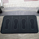 SafetyCare Rubber Shoe & Boot Tray - Multi-Purpose - 80 cm x 40 cm - 2 Mats - Foot Matters