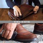 JOB SITE Instant Express Leather Boot & Shoe Shine Sponge - Neutral - 2 Pack - Foot Matters