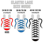 FootMatters No Tie Flat Stretch Shoe Laces - Foot Matters