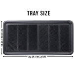 SafetyCare Rubber Shoe & Boot Tray - Multi-Purpose - 80 cm x 40 cm - 2 Mats - Foot Matters