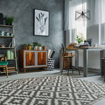 Ninamar Indoor/Outdoor Patio Rugs – Reversible, Waterproof, Lightweight, UV & Stain Resistant – Durable Plastic Décor Rug - Portable for Beach, Deck, Entryway