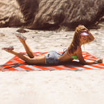 Ninamar Indoor/Outdoor Patio Rugs – Reversible, Waterproof, Lightweight, UV & Stain Resistant – Durable Plastic Décor Rug - Portable for Beach, Deck, Entryway