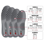 JobSite Power Tuff Anti-Fatigue Support Work Orthotic Insoles - Foot Matters