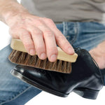 JobSite Horsehair Shine Brush - Foot Matters