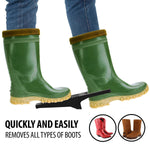 JobSite Premium Boot Puller - Rubber Grip Inlay - Shoe & Boot Remover (1 unit) - Foot Matters