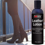 JobSite Premium Leather Lotion Softener & Conditioner- Cleans, Polishes, Protects - 8 oz - Foot Matters
