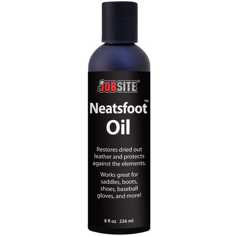 JobSite Prime Neatsfoot Oil Leather Waterproof Compound, 8oz - Foot Matters