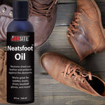 JobSite Prime Neatsfoot Oil Leather Waterproof Compound, 8oz - Foot Matters