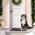 Ninamar Door Mat Pastel Flowers Natural Coir – 29.5 x 17.5 inch