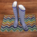 Ninamar Door Mat Zigzag Natural Coir – 29.5 x 17.5 inch