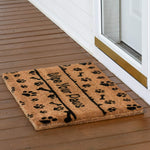 NINAMAR Woven Door Mat All Natural Coir - Extra Thick - 36 x 24 inch - Wipe Your Paws