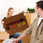 Ninamar Door Mat Happy Fall Y'all- Natural Coir - 29.5 x 17.5 inch