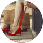 FootMatters Extra Long Handle Durable Easy-grip Shoe Horn