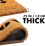Ninamar Howdy! Door Mat - Natural Coir - 29.5 x 17.5 inch