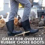 JobSite Boot Jack - Wood Boot Remover - Extra Wide Boot Puller for Taking off Boots