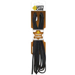 SafetyCare Genuine Leather Boot & Shoe Laces - Easy Sizing Cut to Fit - Foot Matters