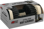 JobSite Extra Wide Boot Scrubber – No Mounting Required – All Weather Shoe Scraper Brush