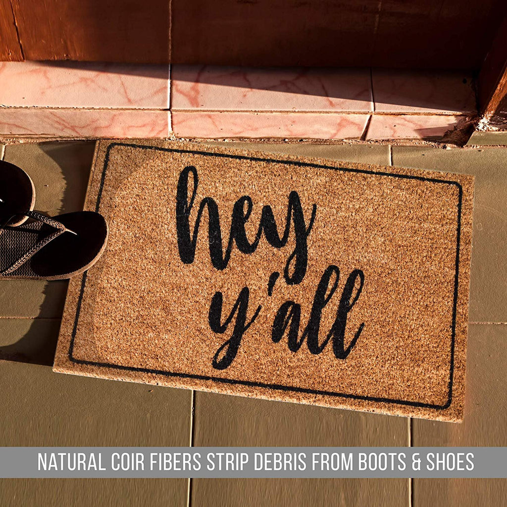 Ninamar Natural Coir Boot Scraper Door Mat - 12 X 13 Pulgada | Meses sin interés Ninamar Natural Coir Boot Scraper Door Mat - 12 X 13 Pulgada | Meses sin interés