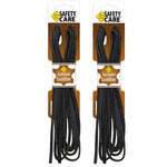 SafetyCare Genuine Leather Boot & Shoe Laces - Easy Sizing Cut to Fit - Foot Matters