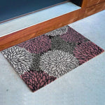 Ninamar Door Mat Pastel Flowers Natural Coir – 29.5 x 17.5 inch