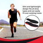 JobSite Odor Stop Insoles - Activated Charcoal Insoles - 2 Pairs