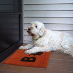 Ninamar Door Mat Halloween Boo - Natural Coir - 29.5 x 17.5 inch