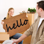 Ninamar Door Mat Hello Natural Coir - 75 x 45 cm - Foot Matters